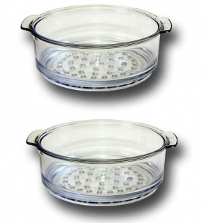 pařák pyrex 24 cm 2 ks