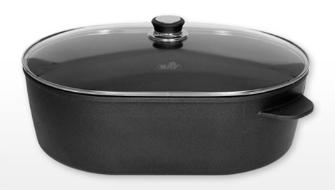 Titanový superpekáč se skleněným víkem 9 l BAF Gigant
